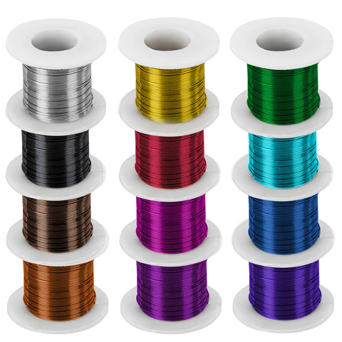 Проволока стальная для рукоделия, диаметр 0,3 мм, 12 цветов по 10 м, ОСТРОВ СОКРОВИЩ, 665206 - МСК «Форвард»