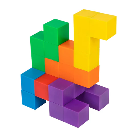 Магнитный конструктор MAGNETIC CUBES "КУБИЧЕСКИЙ", 48 магнитных кубиков, BRAUBERG KIDS, 665723 - МСК «Форвард»