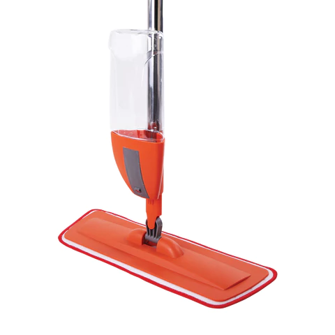 Швабра с распылителем воды плоская для мытья полов и уборки "Spray Mop", LAIMA, 607981 - МСК «Форвард»