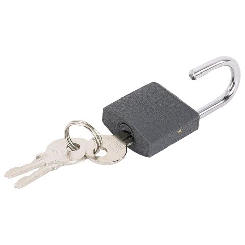 Замок навесной чугунный 25 мм "Стандарт", 2 ключа, ГРАНДМАСТЕР, 671289 - МСК «Форвард»