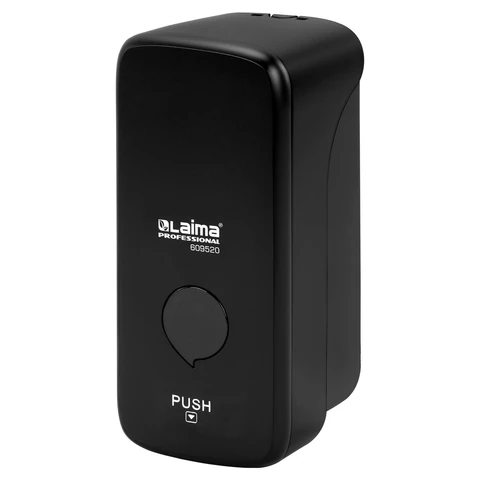 Дозатор для жидкого мыла-пены LAIMA PROFESSIONAL PREMIUM BLACK, НАЛИВНОЙ, 1 л, черный, ABS-пластик, 609520 - МСК «Форвард»