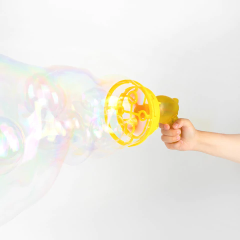 Мыльные пузыри Бластер Генератор "DOUBBLE BIG BUBBLES", раствор 250 мл, BRAUBERG KIDS, 665151 - МСК «Форвард»