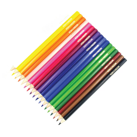 Карандаши цветные KOH-I-NOOR "RED LION" 18 цветов, шестигранные, 2,8 мм, натуральное дерево, 3553/18, 3553018063KS 182081  - МСК «Форвард»