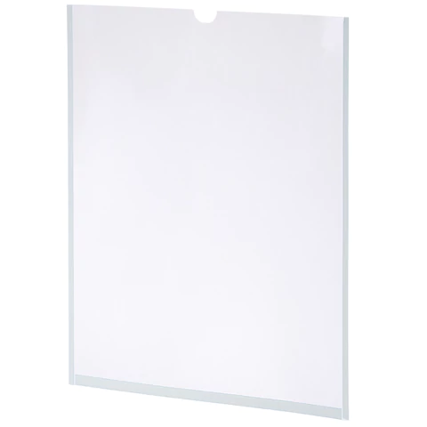 Карманы информационные самоклеящиеся, А4, вертикальные, КОМПЛЕКТ 10 шт., ПЭТ, 0,3 мм, STAFF, 291280 - МСК «Форвард»