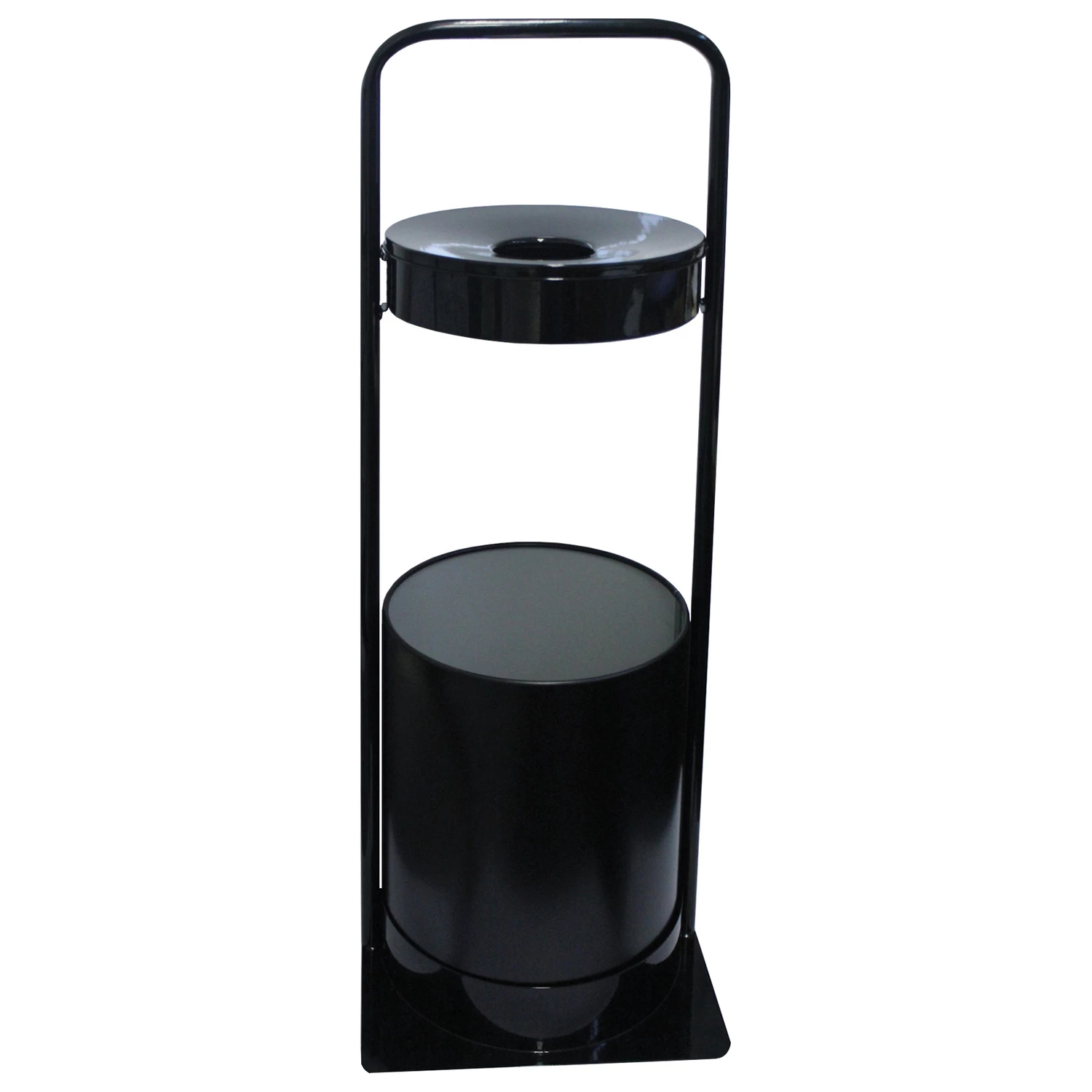 Урна металлическая с пепельницей (в781*ш290*г290мм) 15 литров, черная, СЛП3-25 5316570,ш/к89713 СЛП3-250