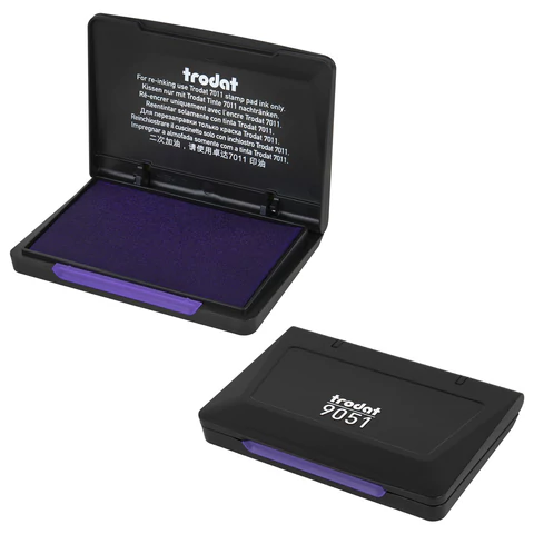 Штемпельная подушка TRODAT 9051 90х50 мм, ФИОЛЕТОВАЯ, 191021 238395 - МСК «Форвард»
