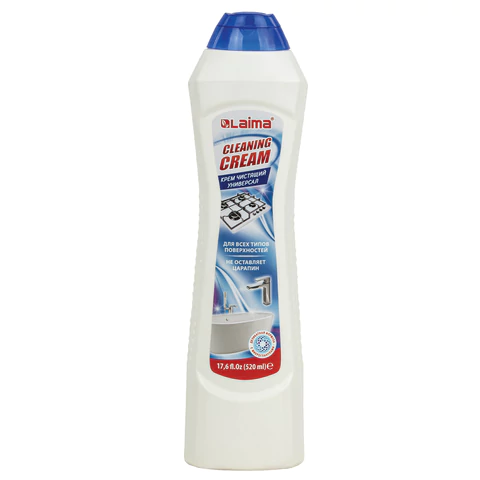 Чистящее средство универсальное крем 520 мл, LAIMA PROFESSIONAL "White fresh", 608659 - МСК «Форвард»
