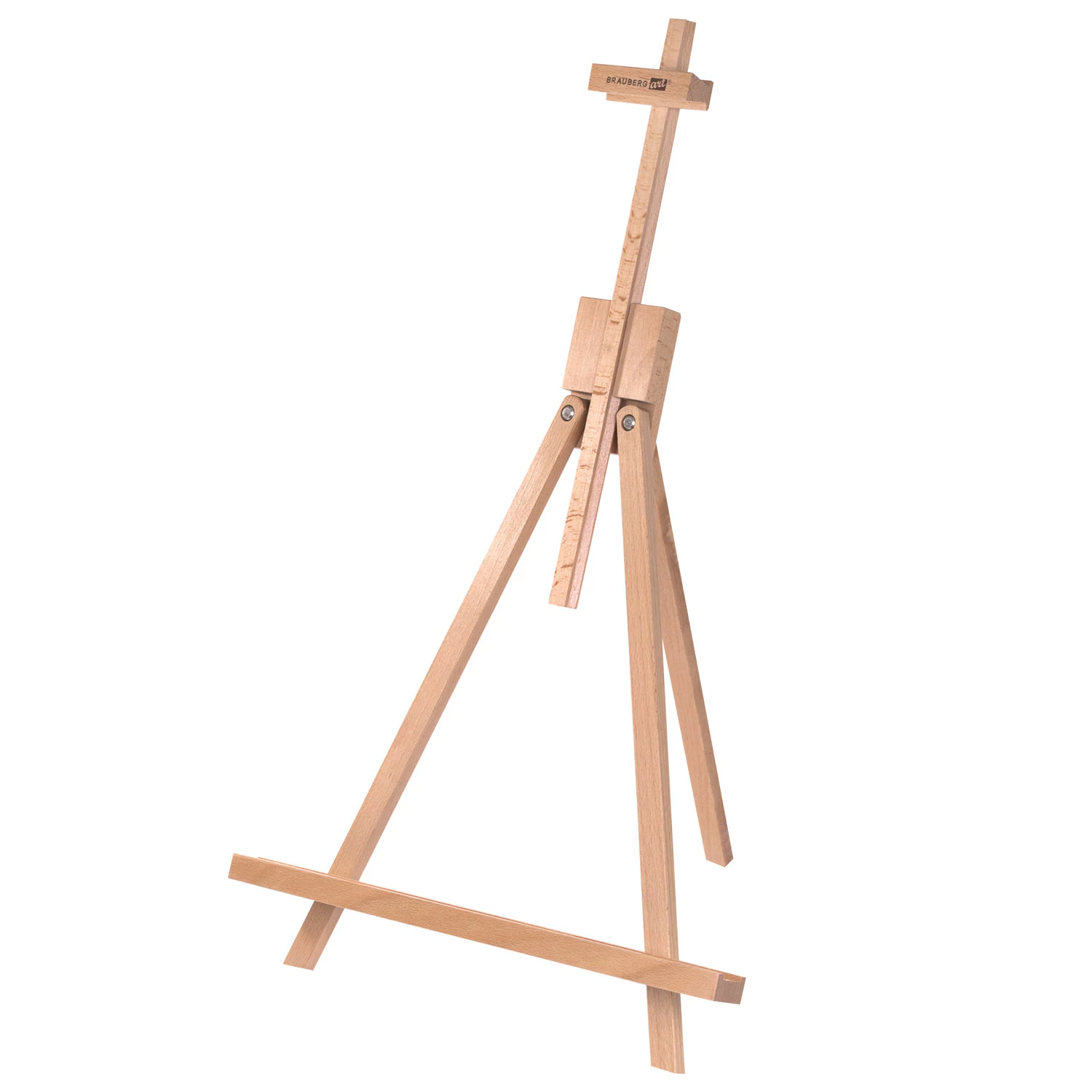 Мольберт настольный из бука 40х32х76см, высота холста до 68см, лакирован BRAUBERG ART CLASSIC,192257