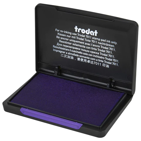 Штемпельная подушка TRODAT 9051 90х50 мм, ФИОЛЕТОВАЯ, 191021 238395 - МСК «Форвард»