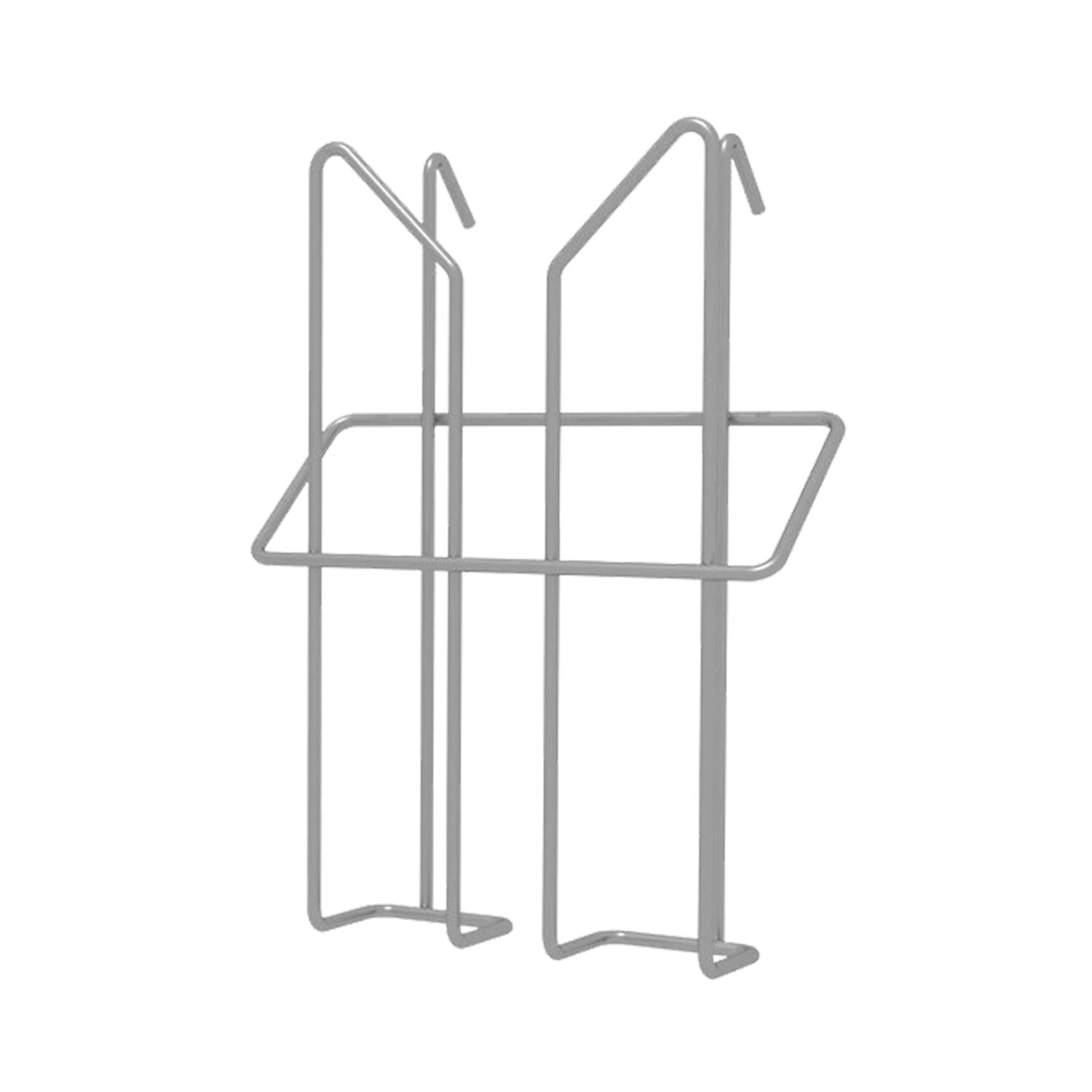 Лоток навесной для стоек ПАРУС, А6 (220х115х50), проволочный, хром, (стойки 290441, 290442) 290443