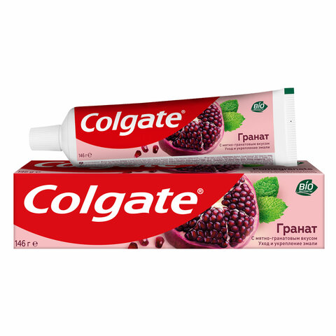 Зубная паста 100 мл COLGATE "Гранат", уход и укрепление эмали, 6920354826597 609053