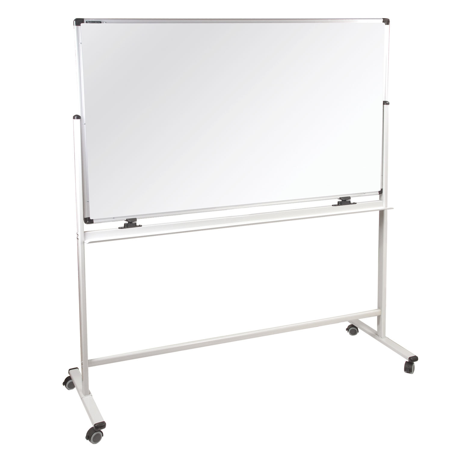 Доска магнитно-маркерная НА СТЕНДЕ 120х180см, 2-сторонняя, ГАРАНТИЯ 10 ЛЕТ,BRAUBERG Premium, 236927