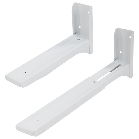 Кронштейн-крепление для СВЧ, нагрузка до 35 кг, CROMEX (КРОМЕКС) K-112, регулировка до 42 см, белый, 457879, Код1 C 457879 - МСК «Форвард»