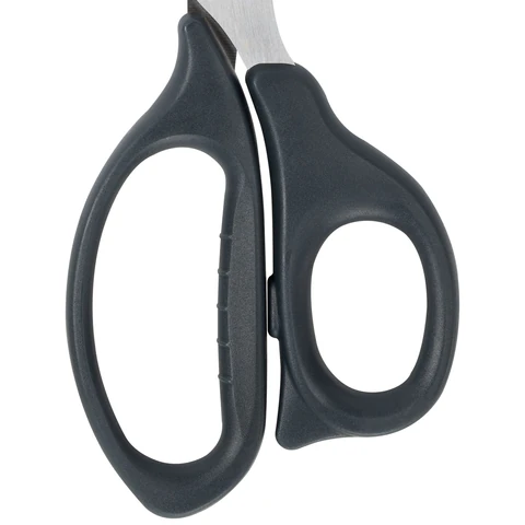 Ножницы BRAUBERG "BOMB", 210 мм, графитовый цвет, 2-сторонняя заточка, эргономичные, 238856 - МСК «Форвард»