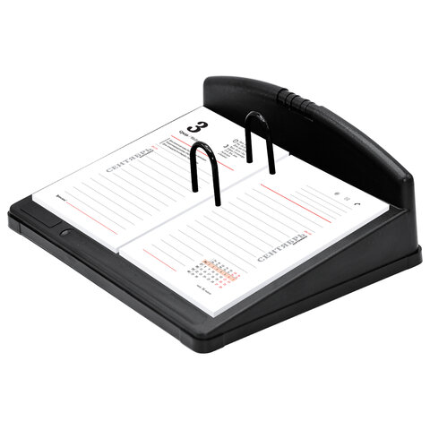 Подставка под календарь календарь STAFF "EVERYDAY", 230х180х85 мм, черный, 238788 - МСК «Форвард»