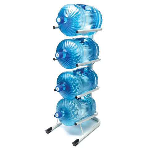 Стойка стеллаж для хранения воды на 4 бутыли по 19 литров, СВ-4, металл, 98833 - МСК «Форвард»