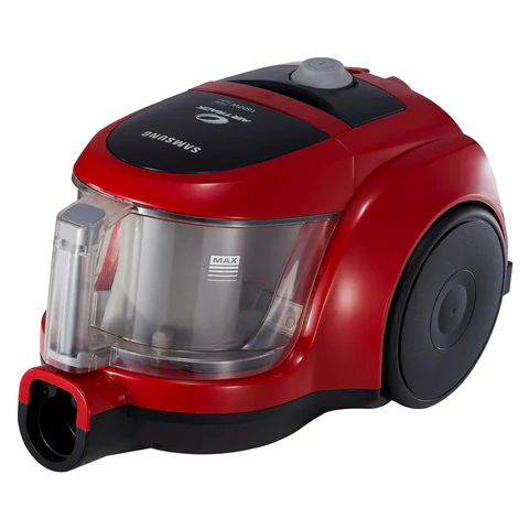 Пылесос SAMSUNG VCC4520S3R/XEV с контейнером "циклон", 1600 Вт, мощность всасывания 350 Вт, красный 457177 - МСК «Форвард»