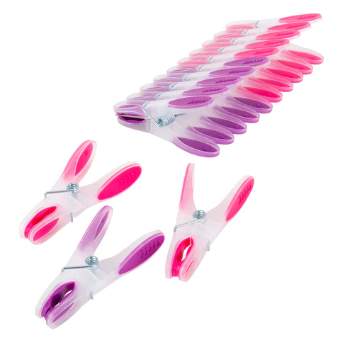 Прищепки бельевые 8,2 см, КОМПЛЕКТ 10 штук, прорезиненный пластик, ассорти, PRIMILA (ПРИМИЛА) PREMIUM, 700523 - МСК «Форвард»