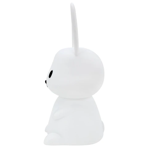 Ночник силиконовый LED "Ушастый Заяц" 94x92x202 мм, белый свет/RGB, таймер, USB, аккумулятор 1200 мАч, DASWERK (ДАСВЕРК), 238939 - МСК «Форвард»