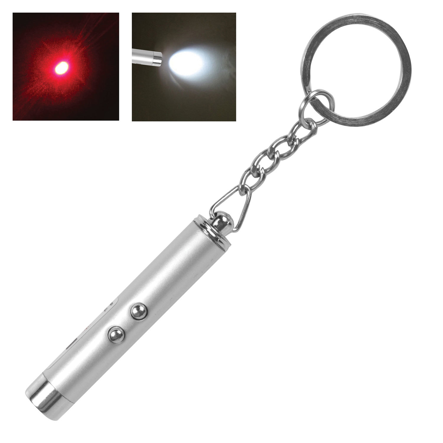 Указка лазерная, радиус 200 м, красный луч, LED фонарь, ТВ-RP-24 236945