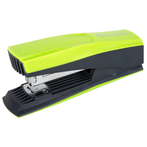 Степлер №24/6, 26/6 BRAUBERG "SUPER", до 30 листов, зелено-черный, 272741 - МСК «Форвард»