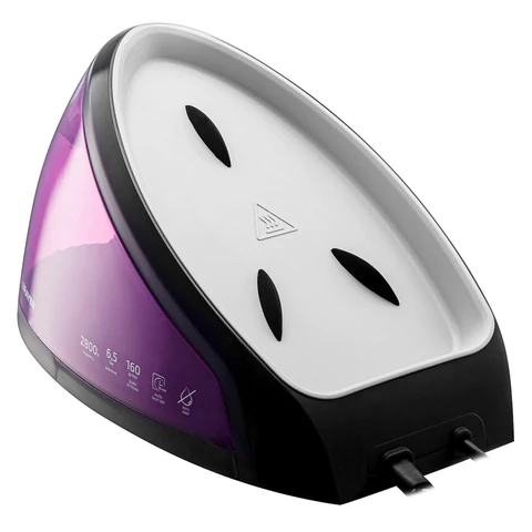 Парогенератор BRAYER BR4152, 2800 Вт, 6,5 Бар, пар 160 г/мин, паровой удар 480 г/мин, 1,8 л, фиолетовый 456613 - МСК «Форвард»