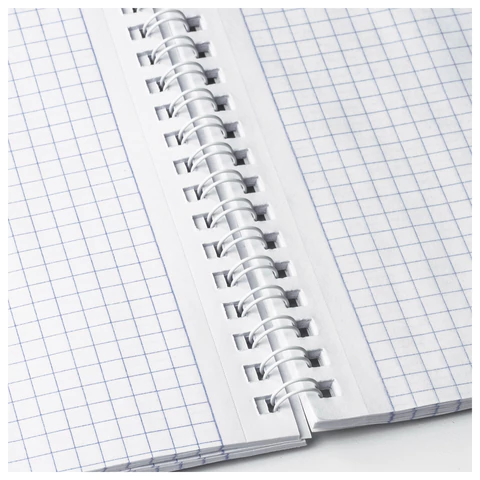 Блокнот А5 (146х206 мм), 60 л., гребень, картон, жесткая подложка, клетка, BRAUBERG, "Горные пейзажи", 114367 - МСК «Форвард»