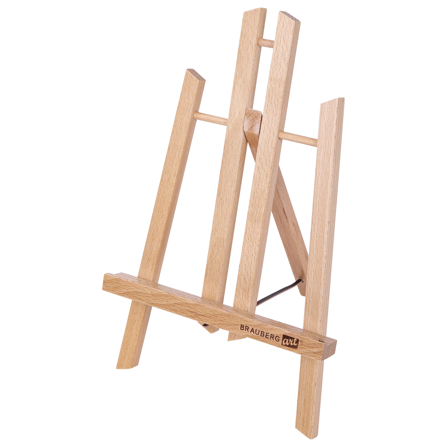 Мольберт настольный из бука 19х16х28см, высота холста до 30см, лакирован BRAUBERG ART CLASSIC,192253