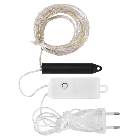 Электрогирлянда-конский хвост комнатная, 2 м, 200 LED, тёплый белый, 220 V, ЗОЛОТАЯ СКАЗКА, 591365 - МСК «Форвард»