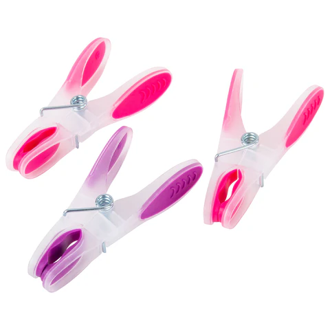 Прищепки бельевые 8,2 см, КОМПЛЕКТ 10 штук, прорезиненный пластик, ассорти, PRIMILA (ПРИМИЛА) PREMIUM, 700523 - МСК «Форвард»