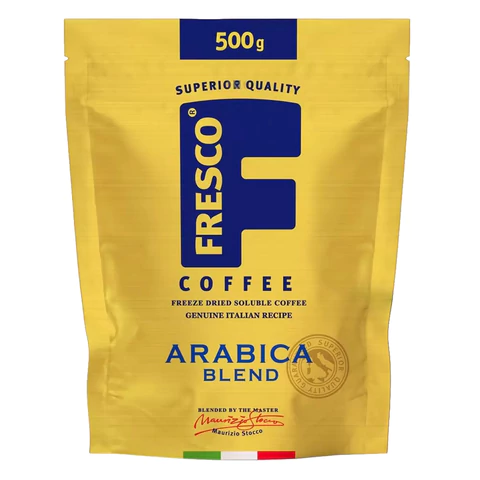 Кофе растворимый FRESCO "Arabica Blend", сублимированный, 500 г, мягкая упаковка 623017 - МСК «Форвард»
