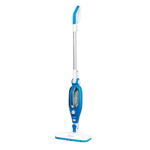 Паровая швабра KITFORT KT-1005-1, 1500 Вт, 1 бар, объем 0,35 л, 2 в 1, 5 насадок, голубая, КТ-1005-1 458175 - МСК «Форвард»