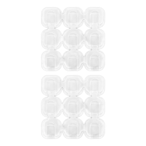 Крючки самоклеящиеся для гирлянд и проводов 1,5х1,5 см, КОМПЛЕКТ 18 шт., LAIMA Home, 608795 - МСК «Форвард»