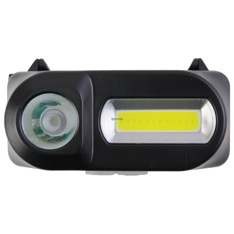 Фонарь налобный аккумуляторный КОСМОС, 3 Вт, LED + 3 Вт, СОВ, Li-ion, заряд от USB, KocH3WDLith 238270 - МСК «Форвард»