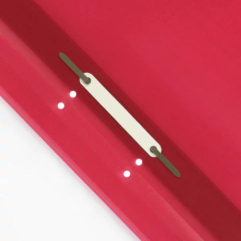 Скоросшиватель пластиковый с перфорацией STAFF, А4, 100/120 мкм, красный, 271718 - МСК «Форвард»