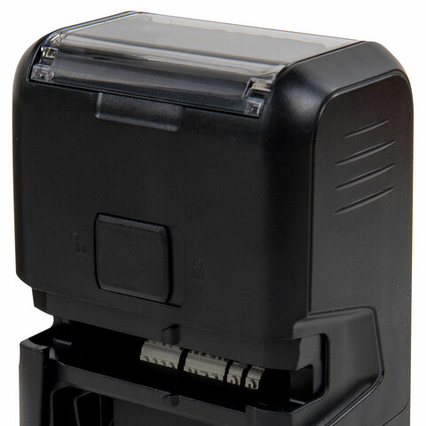 Датер со свободным полем, оттиск 41 х 24 мм, синий, TRODAT 4750 PRINTY 4.0, корпус черный, 141304 238360 - МСК «Форвард»