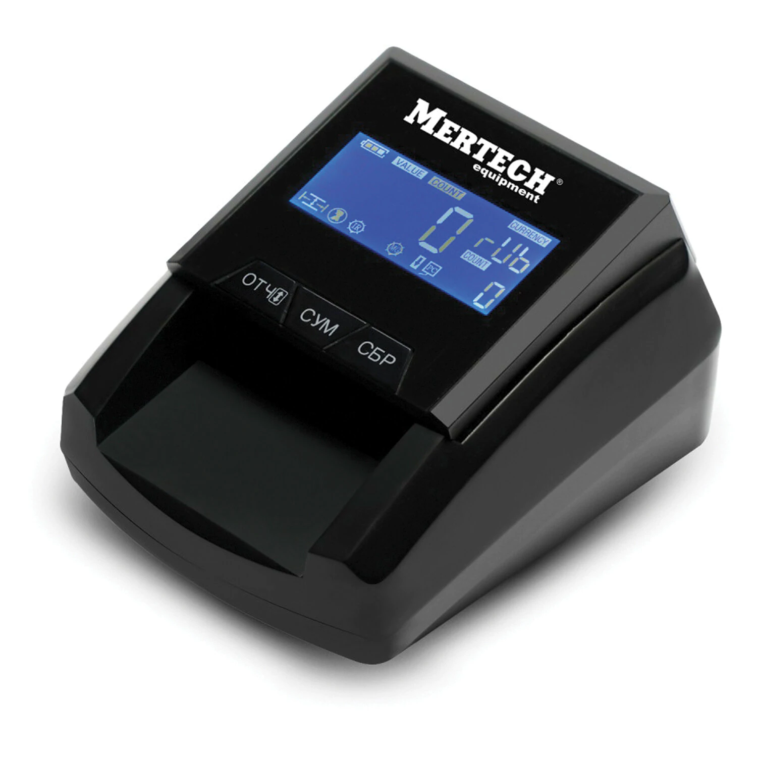 Детектор банкнот MERTECH D-20A FLASH PRO LCD, автоматический, ИК, МАГНИТНАЯ, АНТИСТОКС детекция,АКБ 291096