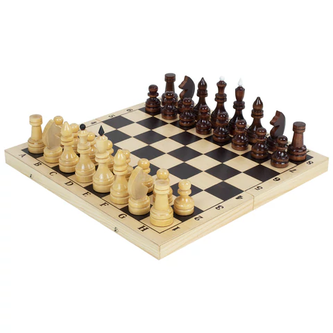 Шахматы турнирные, деревянные, лакированные, глянцевые, доска 40*40 см, ЗОЛОТАЯ СКАЗКА, 665363 - МСК «Форвард»