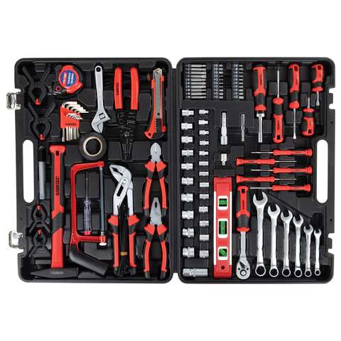 Набор инструментов универсальный, 159 предметов, пластиковый кейс, RABBITEX (РАББИТЕКС), 671340 - МСК «Форвард»