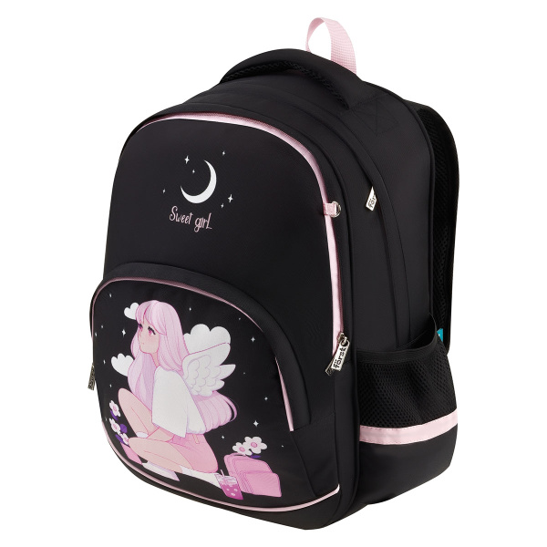 Рюкзак Först Comfort "Moon girl" 39*28*13см, 2 отделения, 3 кармана, анатомическая спинка AB_CM67551 388049 - МСК «Форвард»