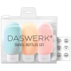 Дорожный набор флаконов в косметичке с наклейками, 3х60 мл, 3 матовых цвета, DASWERK (ДАСВЕРК), 609296 - МСК «Форвард»