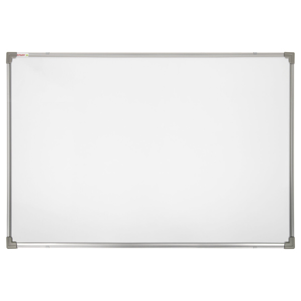 Доска магнитно-маркерная 90х120 см, металлическая рамка, STAFF ECO, 238138