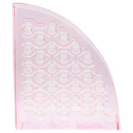 Лоток для бумаг вертикальный СТАММ "Вега", тонированный неоновый розовый, ширина 90мм ЛТВ-31744 351507 - МСК «Форвард»