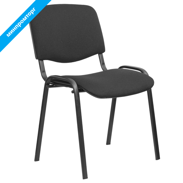 Стул STAFF Iso Lite CF-008, ткань черная (С-11), 532562