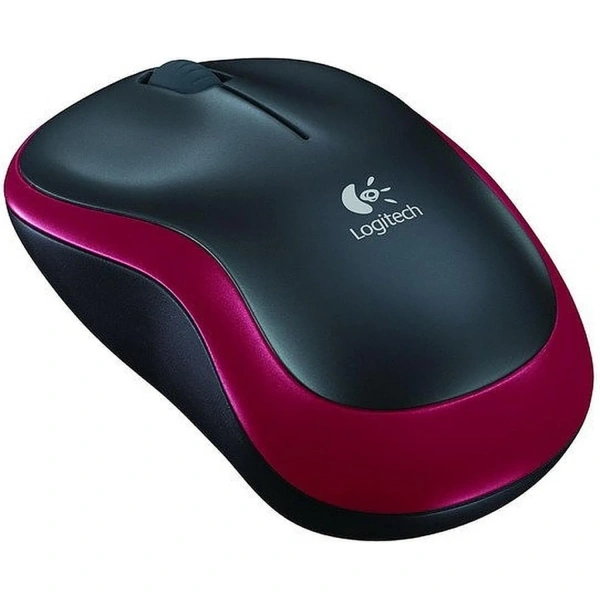 Мышь беспроводная Logitech Wireless Mouse M185 красная 1колесо + 3 кнопки 910-002240/910-002633 1594552 - МСК «Форвард»
