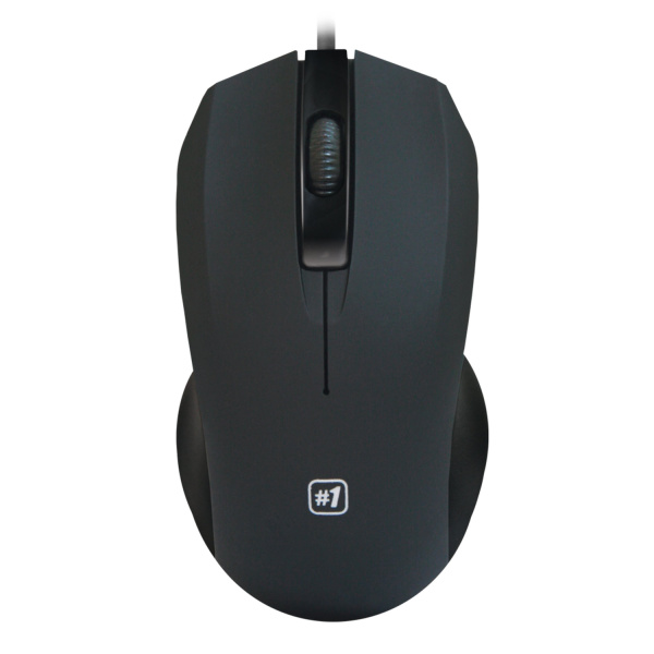 Мышь проводная DEFENDER #1 MM-310, USB, 2 кнопки+1 колесо-кнопка, оптическая, черная, 52310 512600