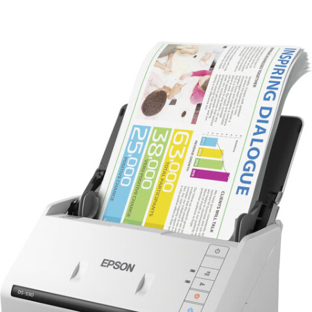 Сканер потоковый EPSON WorkForce DS-530II А4, 35 стр./мин, 1200x1200, ДАПД, B11B261401 354774 ПОД ЗАКАЗ 8ДНЕЙ - МСК «Форвард»