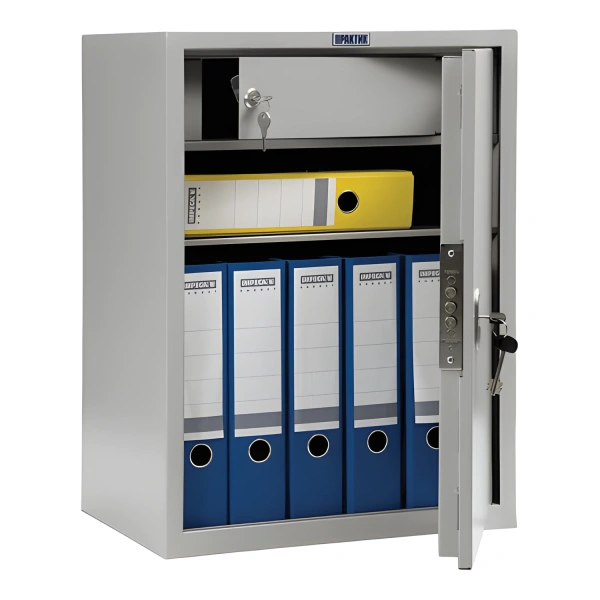 Шкаф металлический для документов AIKO "SL-65Т" светло-серый, (в630*ш460*г340мм;17кг) SL-65Т  290333