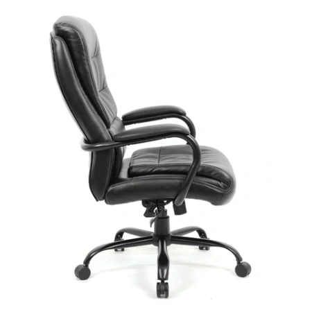 Кресло офисное BRABIX PREMIUM "Heavy Duty HD-004", НАГРУЗКА до 200 кг, экокожа, черное, 531942 - МСК «Форвард»