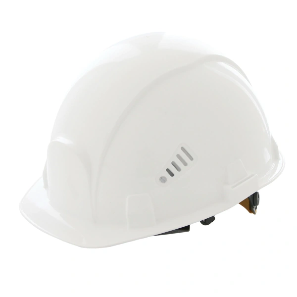 Каска защитная, ленточная регулировка, текстильное оголовье, БЕЛАЯ, РОСОМЗ СОМЗ-55  Визион, 78217 671043